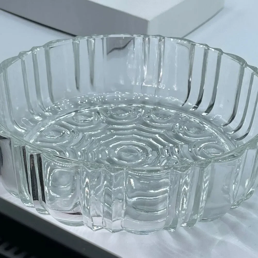 Anchor Hoking “ Old Cafe “ depression glass candy dish